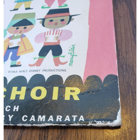 Walt Disney presents IT’S A SMALL WORLD Vinyl LP Disneyland 1289 - Good 1965 - Picture 9 of 14